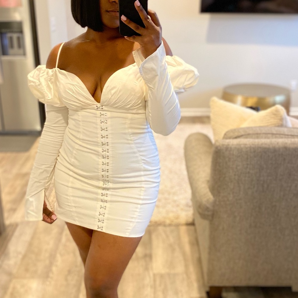 Oh Polly “Fallin” dress. white. UK 14/ US 10. - Picture 2 of 2